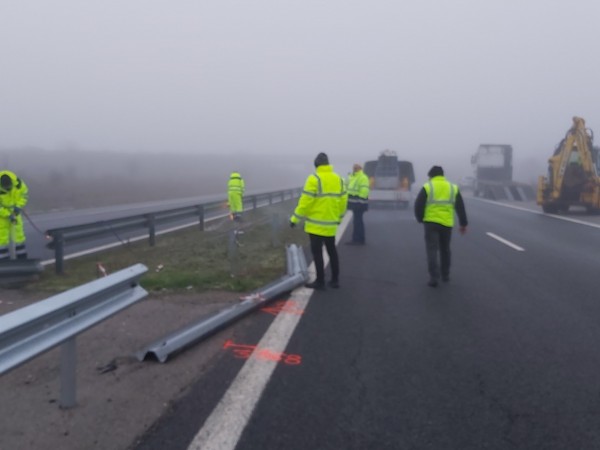 Инспекция свързана с качеството на ремонта на магистрала "Тракия". Експерти