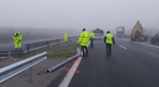 Инспекция свързана с качеството на ремонта на магистрала Тракия Експерти