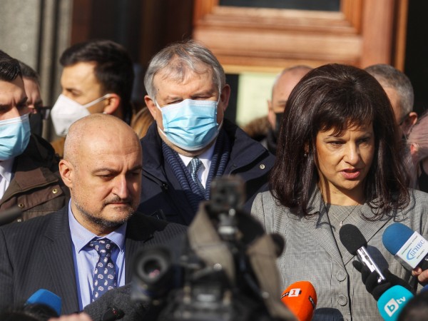 Снимка: Димитър Кьосемарлиев, Dnes.bgГЕРБ и СДС отиват заедно на парламентарните