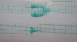 Земетресение с магнитуд 3 9 по Рихтер бе егистрирано в 02 00