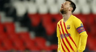 Барселона отпадна на осминафиналите в Шампионската лига след равенство 1 1