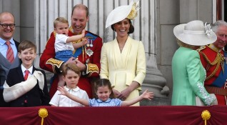 Децата на принц Уилям принц Джордж принцеса Шарлот и