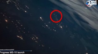 От НАСА разпространиха кадри от изстрелването на руската ракета Союз