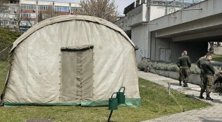 Военнослужещи от Стара Загора издигнаха палатков лагер за 1500 членове