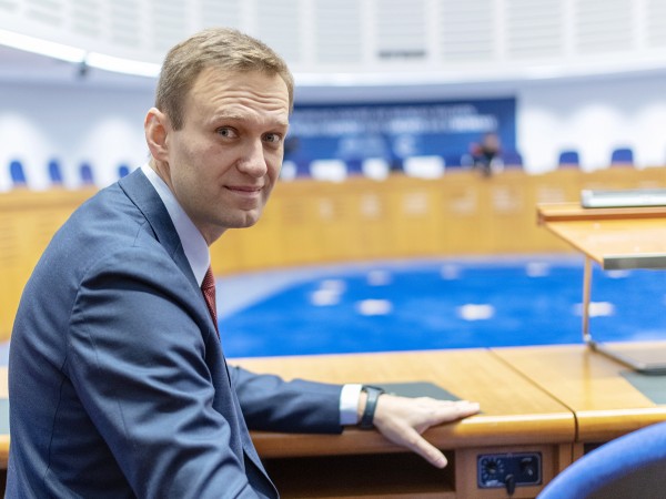 Руският опозиционер Алексей Навални, който излежава присъда в изправителна колония