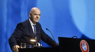 Президентът на ФИФА Джани Инфантино официално изрази пълна подкрепа към