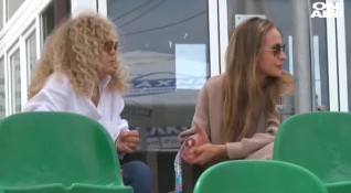 Най добрият ни тенисист Григор Димитров заведе приятелка си Лолита Османова