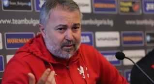 Селекционерът на българския национален отбор по футбол Ясен Петров заяви