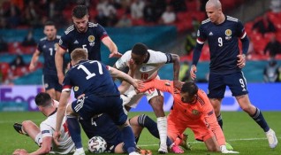 Англия и Шотландия завършиха 0 0 на стадион Уембли в битката