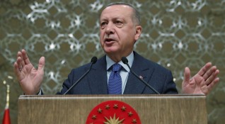Президентът на Турция Реджеп Тайип Ердоган съобщи днес че Турция