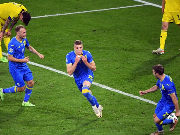 Украйна стигна 1/4финалите на УЕФА Евро 2020, след като в