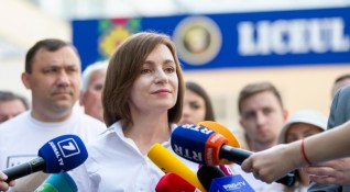 Президентът на Молдова Мая Санду обеща че ще сложи край
