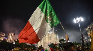 Снимка БГНЕССлед напрегнатия финал на Евро 2020 в цяла Италия