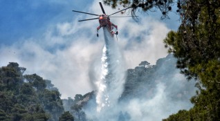 В Гърция евакуираха туристи заради пожар на остров Самос Няма