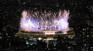 Снимка БГНЕСВ Токио стартира церемонията по откриването на Летните олимпийски