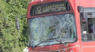 Снимка БГНЕСКатастрофа с автобус на градския транспорт в Бургас Инцидентът