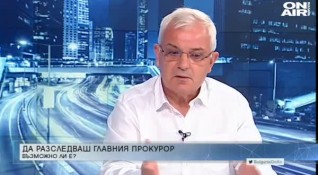 Сигналът на служебния вътрешен министър Бойко Рашков срещу главния прокурор