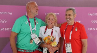 С колоритен букет и много благодарности Българският олимпийски комитет отбеляза