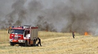 Огромен пожар изпепели над 15 къщи в кюстендилското Долно село