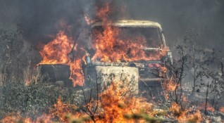 Девет активни пожара има днес в България като през деня