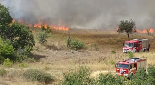 Борбата с пожара край санданското село Петрово продължава Рано тази
