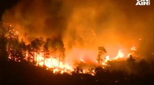 Пожарът който бушува вече няколко дни в района на Пехчево