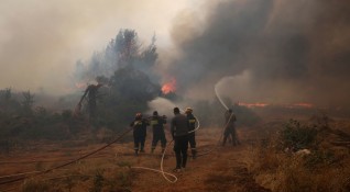 Хиляди хора избягаха от горски пожари които излязоха извън контрол