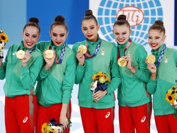 Гимнастичките от ансамбъла на България по художествена гимнастика бяха изключително