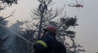 Гърция получи активна международна помощ в гасенето на пожарите Жителите
