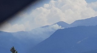 Снимка Мариян Йорданов Investor bgГолям пожар е избухнал над Боровец видя