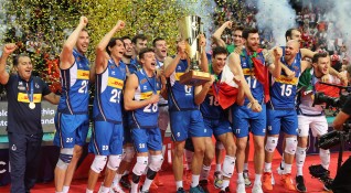 Отборът на Италия спечели титлата в европейското първенство по волейбол