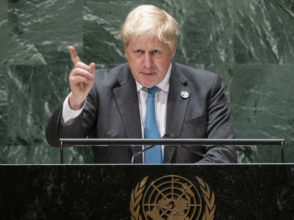 В годишното си обръщение към световните лидери в ООН британският