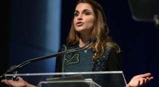 Йорданската кралица Рания обяви че ще обедини усилията си заедно