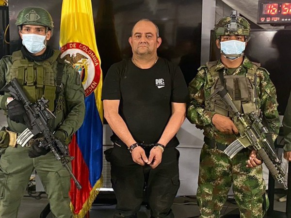 Колумбийските власти са заловили Дайро Антонио Усуга, известен като Отониел