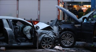 Тежка катастрофа в София Ауди се блъсна в няколко автомобила