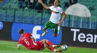 България завърши 1 1 с Украйна в контролна среща играна в