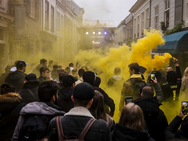 Снимка: Ковид протести в кадър: Размирици в Нидерландия, 40 000 в Австрия