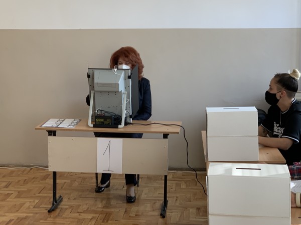 Гласувах за решителен и смел човек за президент на България.