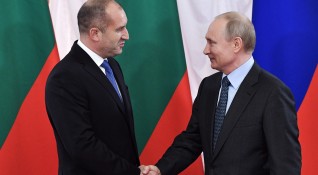 Руският президент Владимир Путин изпрати поздравително писмо до Румен Радев