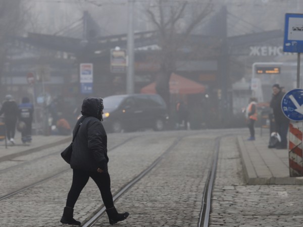 Концентрацията на PM2,5 във въздуха на София понастоящем е 6,1