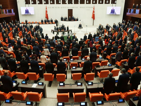 За пореден път депутатите в турския парламент се сбиха, след