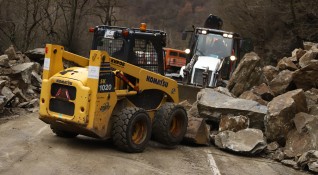 Голямо срутване на скална маса затвори Самоковско шосе Инцидентът стана