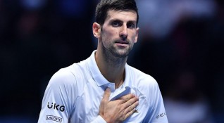 Лидерът в световната ранглиста по тенис Новак Джокович не получи