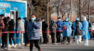 Китай регистрира на най високо равнище на заболели от коронавирус от