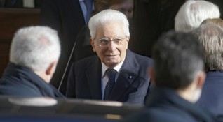 Президентът на Италия Серджо Матарела бе преизбран за още един