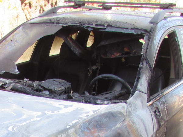 Полицията в Хасково разследва палеж на лек автомобил в Харманли,