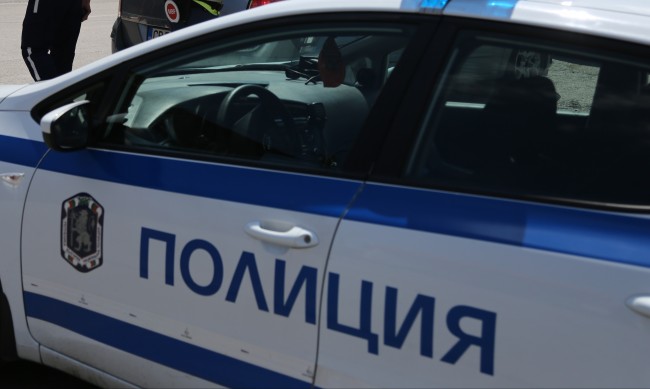 Зрелищна акция на полицията на бул. "България"