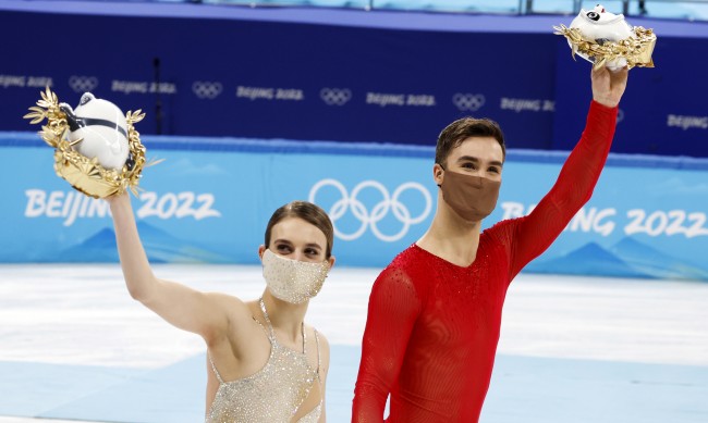 Габриела Пападакис и Гийом Сизерон с олимпийско злато при танцовите двойки