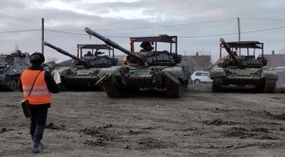 Натрупването на руски сили в близост до украинската граница продължава