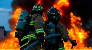 Пожар е пламнал в химическия завод Калтинец в Горна Оряховица